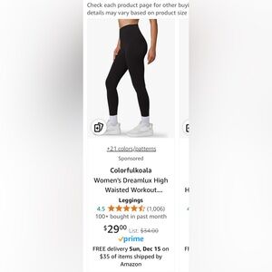 Leggings, 3 pairs. New.